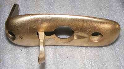 Brass FN Baseplate for wooden stock