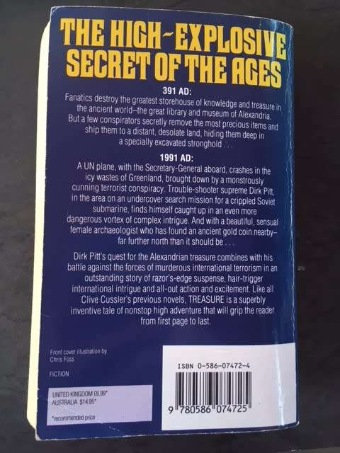 Treasure - Clive Cussler (Paperback)