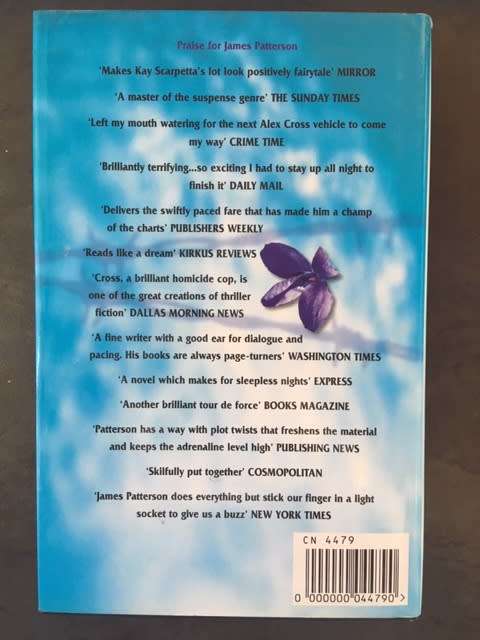 Violets are Blue (Alex Cross #7) - James Patterson (Hardcover) LIKE NEW