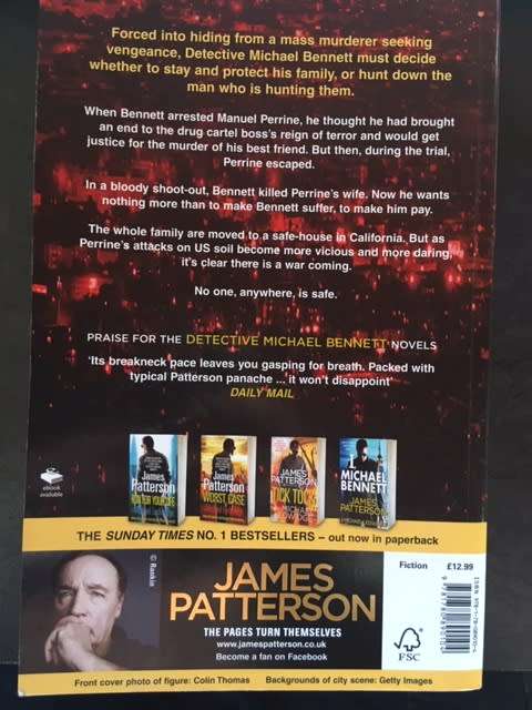 Gone (Michael Bennett #6) - James Patterson (Paperback) LIKE NEW
