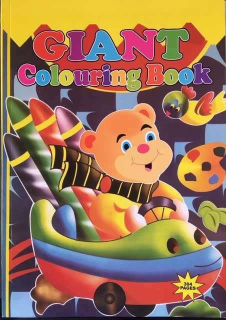 Giant Colouring Book 304 pages