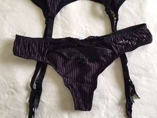 PLAYBOY Bustier and Thong Set