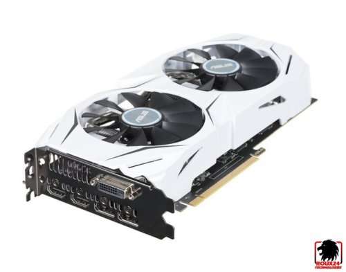 ASUS Dual series GeForce® GTX 1060 OC edition - 6GB GDDR5
