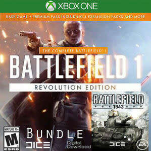 BOXED X-Box One 500GB Console INCLUDING Battlefield 1 Digital Code & Original Wireless controller.