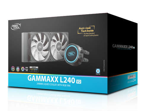 Deepcool® Gammaxx L240 RGB All In One CPU Liquid Cooler Boxed DEMO UNIT AS NEW