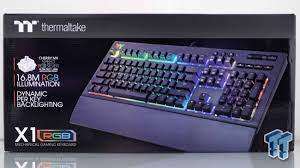 Thermaltake X1 RGB Meghanical Gaming Keyboard