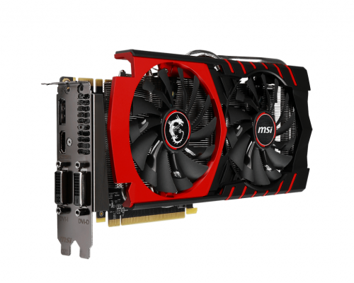 MSI GeForce GTX 970 GAMING Overclocked Edition 4GB GDDR5 256Bit 1664 Cuda Cores DX12 Graphics Card
