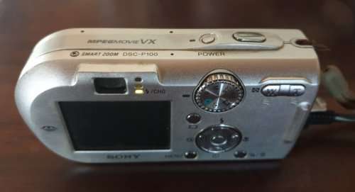 Sony Cybershot DSCP100 5.1MP Digital Camera with 3x Optical Zoom