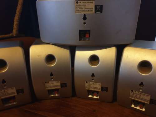 LG 120 WATT  5 x Satellite Speaker Set