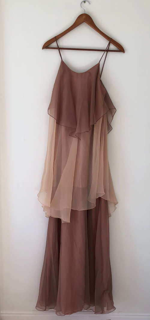 Vintage Waterfall Dress