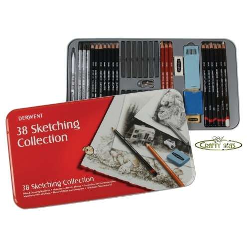 Derwent Sketching Collection - 38pc