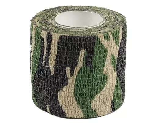 Military Tactical Roll Camoflage Stretch Bandage ideal for Camping Hunting Airsoft