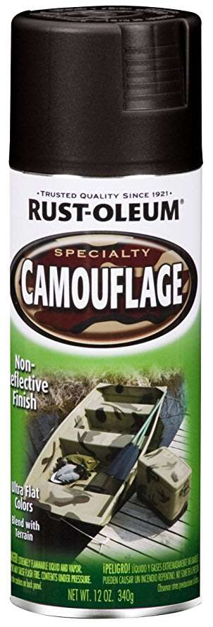 Rustoleum Camouflage Spray - Black