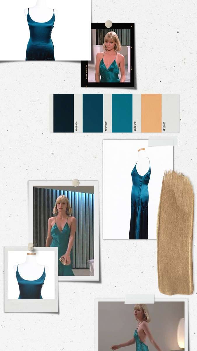 MARC JACOBS TEAL GREEN SILK SLIP BUSTIER DRESS (SIZE : WOMEN M)
