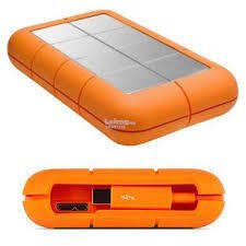LaCie 1TB Rugged Thunderbolt Portable External Hard Drive USB 3.0 / Thunderbolt Model