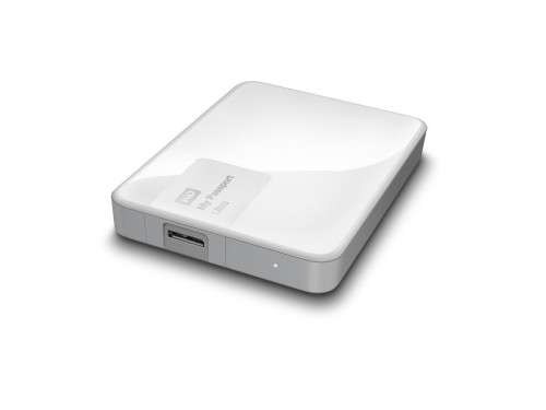 2TB WD My Passport Ultra 2.5" USB 3.0 External HD, WHITE
