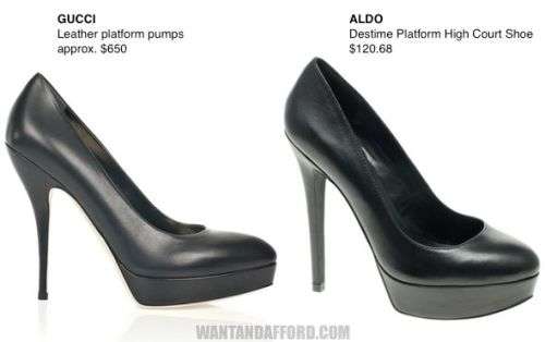 Aldo Destime Platform High Court Shoe (Size 6)