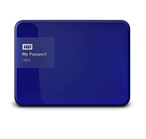 2TB WD My Passport 2.5" USB 3.0 External HD, Blue, Retail Box