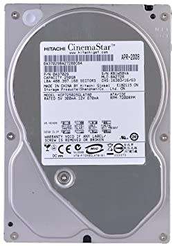 250GB HGST - 3.5` IDE 7200rpm 8MB (0A37029) Internal HD