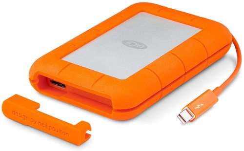 1TB LaCie Rugged (Thunderbolt) USB 3.0 External Mobile Drive