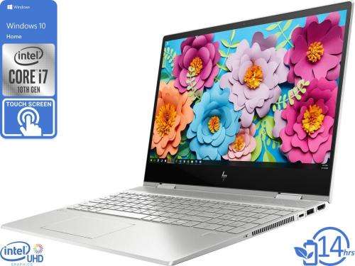 HP ENVY x360, 2-in-1, 15.6`` Full HD Touchscreen Laptop i7-10510U, 8GB, 512GB, Natural Silver, Win10