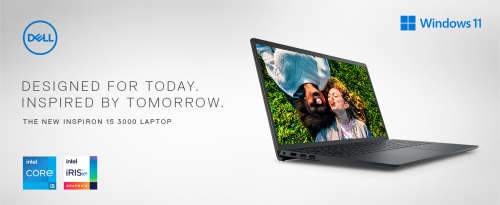 Dell Inspiron 3511, 15.6` FHD, i5-1135G7 (G11), 12GB (DDR4 3200MHz) RAM,512GB NVMeSSD,IrisXE,Win10H