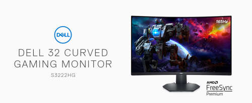 Dell 32 Curved Gaming Monitor - S3222HG