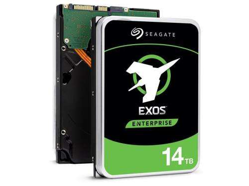 14TB Seagate Exos X16, 512e, SATA 6Gbs, 7200rpm, 3.5` LFF, High Performance Desktop Hard Drive