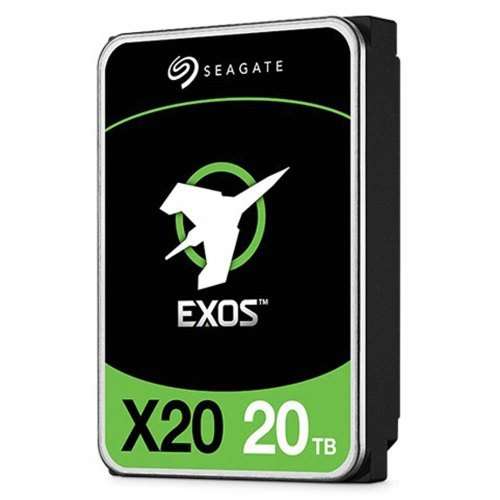 20TB Seagate Exos X20, High Performance, SATA 6Gbps, 3.5 Desktop, 256MB Cache HDD