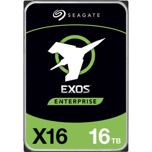 16TB Seagate, Exos X16, 7.2K RPM, SATA 6Gbs, 512e/4Kn Desktop 3.5` Hard Drive