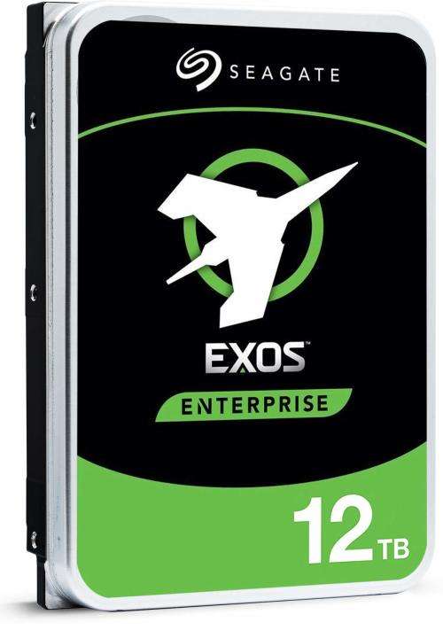 12TB Seagate Exos Enterprise, X16, 512e, 7200RPM, 6Gbs, 3.5`, SATA Hard Drive