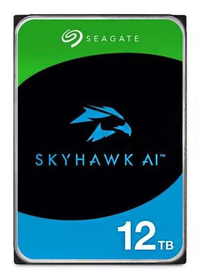 12TB Seagate SkyHawk Surveillance AI, 7200RPM, 6Gbs, 3.5, SATA III, 256MB Cache, HDD