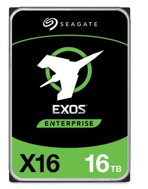 16TB Seagate Exos, Enterprise X16, SATA-6Gb/s, 512e/4Kn, 7200 RPM 256MB Cache 3.5` HDD