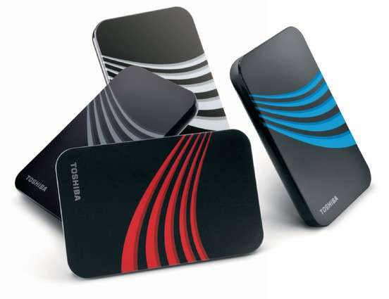 320GB Toshiba External Drive - Pocket Drive (with Shock Sensor) - Mini drive