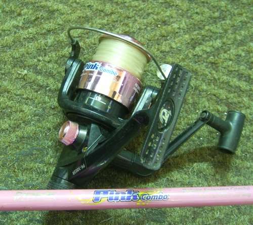 Pink Combo Rod and Reel
