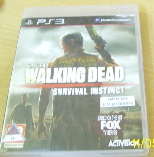 PS 3 Game - Walking Dead Survival Instinct