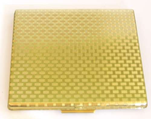 Golden Cigarette Box