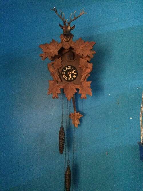 Wooden made in Germany cuckoo clock