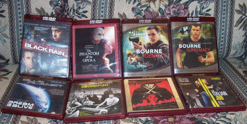 HD DVD's all eight of them for one price.