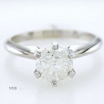 2.50Cts Real Solitiare Diamond Ring