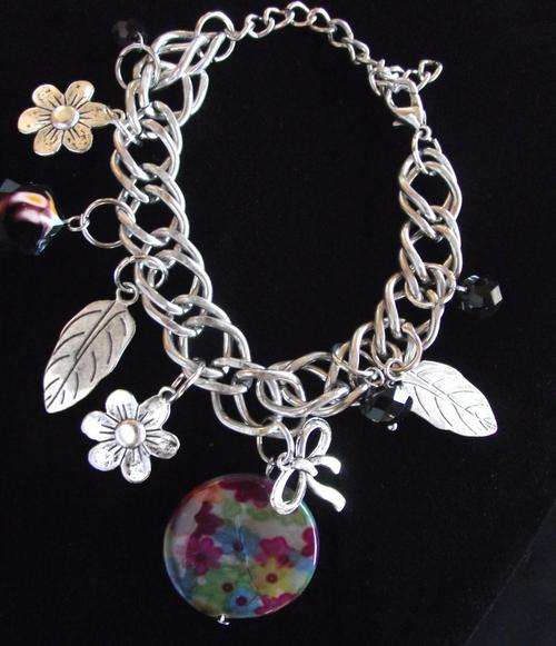 Lovely Tibetan Silver  Charms Bracelet