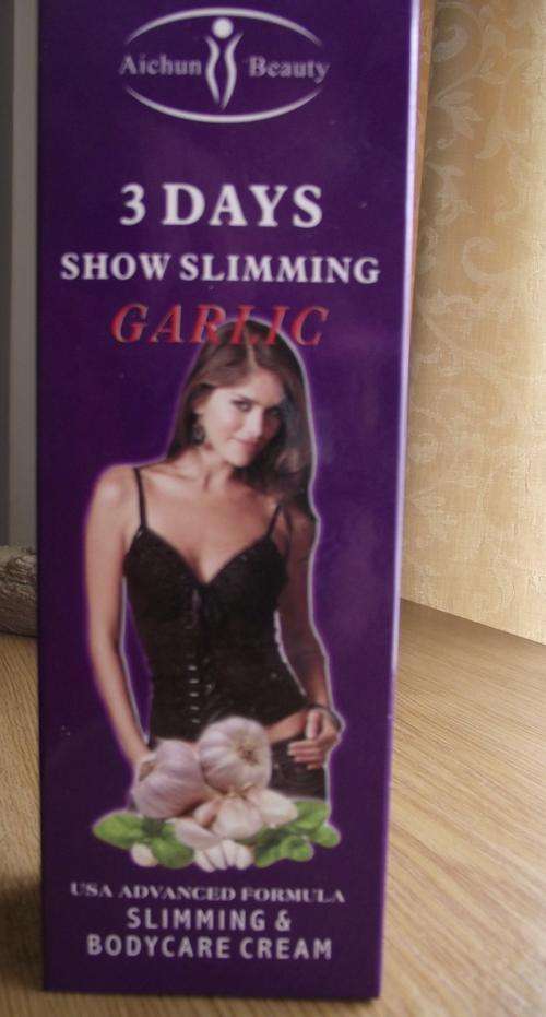 USA ADVANCED FORMULA - 3 DAYS -SHOW SLIMMING GARLIC  SLIMMING & BODYCARE CREAM (No Garlic Smell )