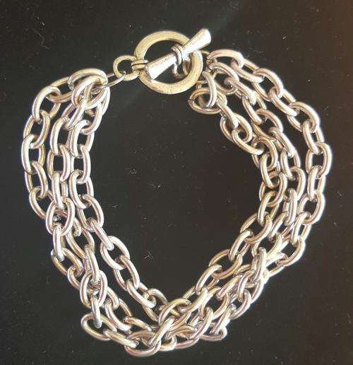 Gorgeous Tibetan Silver Chain Bracelet