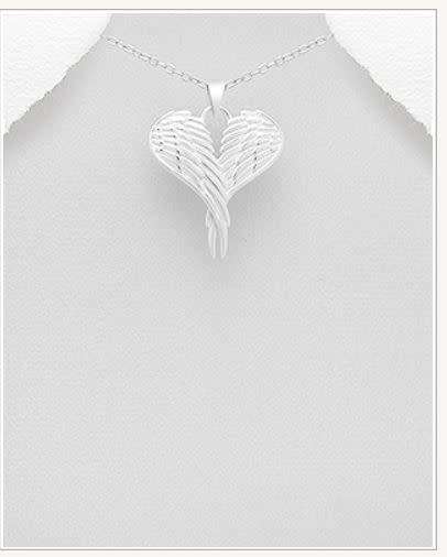 Angel Wings  SOLID 925 Sterling Silver Pendant