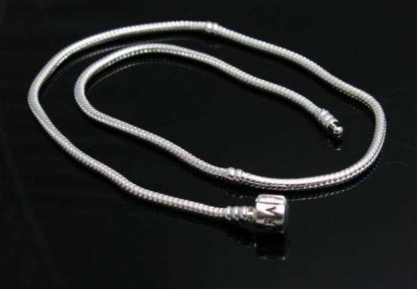 925 SILVER CHAIN FOR PANDORA BEAD DIY NECKLACE