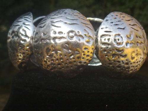 GORGEOUS TIBETAN SILVER STRETCH  BRACELET