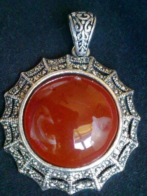 Stunning Vintage Tibet Silver Pendant