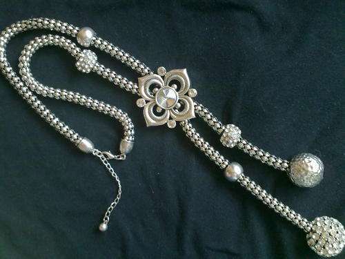EXTRAORDINARY  TIBET SILVER NECKLACE