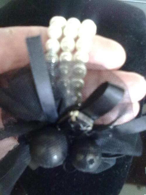 LOVELY VINTORIO COLLECTION 3 ROWS PEARL BRACELET