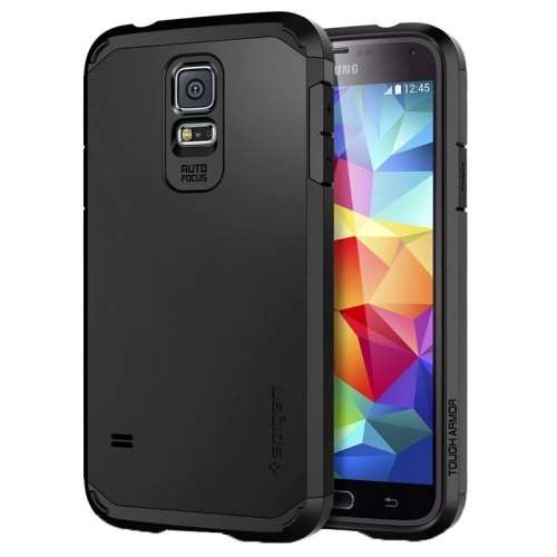 Samsung Galaxy S5 Spigen Hard Cover Black